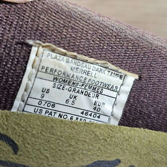 Merrell Plaza Bandeau Womens Mary Jane Shoes Outdoor Dark Taupe Suede Size 9 - Picture 14 of 14